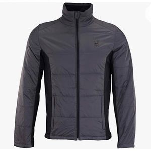 NWT Spyder Men’s Full Zip Puffer Gray Jacket